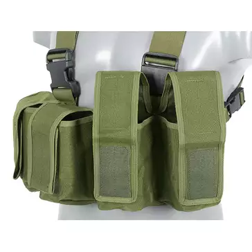 Navy Seal Chest Rig na magazynki M16/AK47/M14 - Olive [8FIELDS CLASSIC]