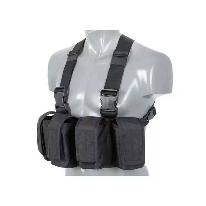 Navy Seal Chest Rig w/ M16/AK47/M14 Pouches - Black [8FIELDS CLASSIC ...