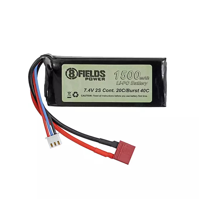 Batterie Li-Po 1500mAh 7,4V 20/40C - T-connector [VB]