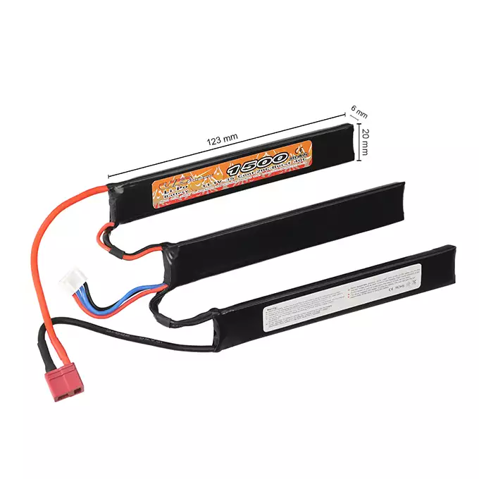 Batterie Li-Po 1500mAh 11,1V 20/40C - T-connector [VB]
