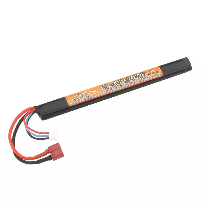Battery Li-Po 1000mAh 7,4V 20/40C - T-connector [VB]