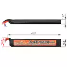 Batterie Li-Po 1200mAh 7,4V 20/40C - T-connector [VB]