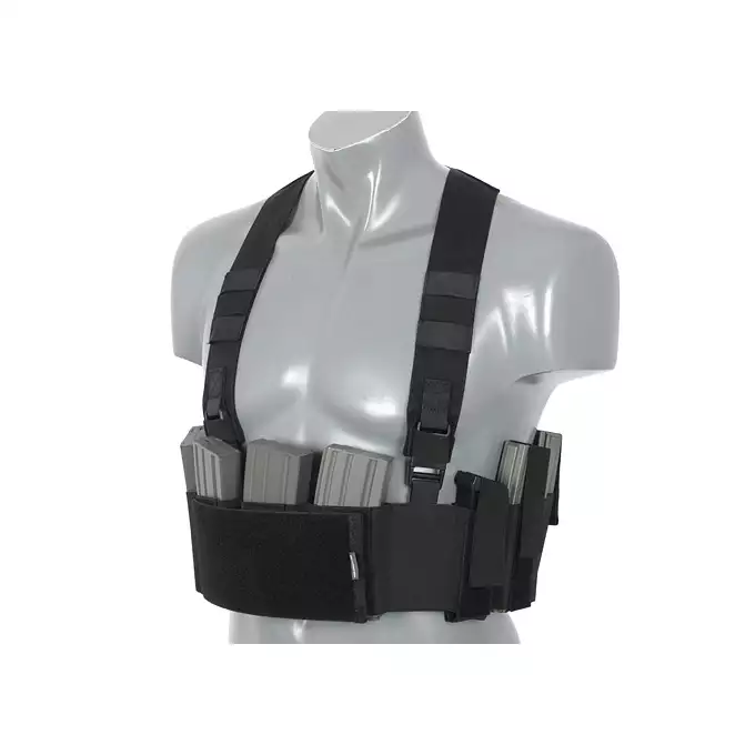 Airsoft lightweight speed chest rig- black [Amomax]
