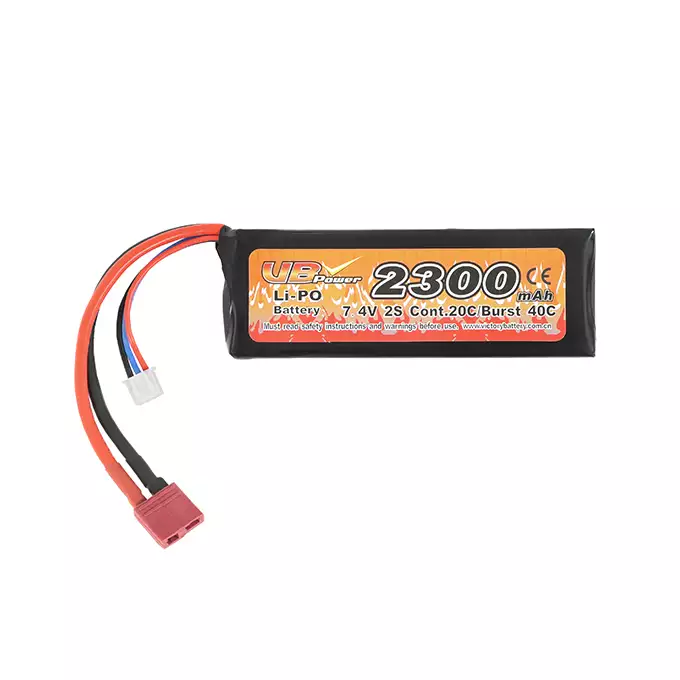 Batteria Li-Po 2300mAh 7,4V 20C - T-connector [VB]