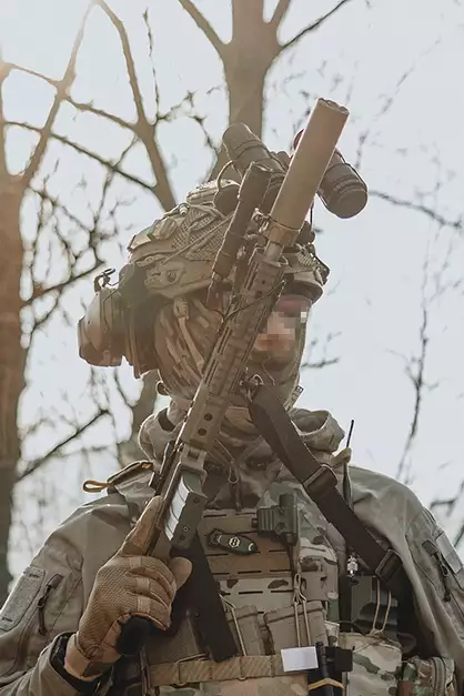 USSOCOM 5.56 SPITFIRE Tracer Sound Suppressor - Tan [5KU]