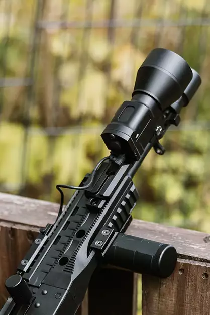 Russian Tactical Led Flashlight K-2U - BLACK [WADSN]