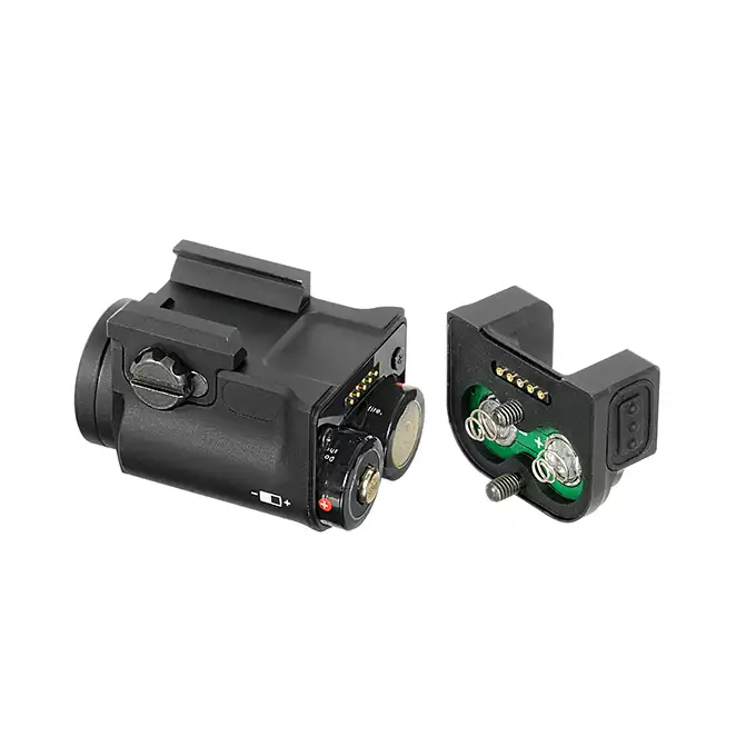 Rosyjska Kompaktowa Latarka Pistoletowa 1S Gen.2 LED - Black [WADSN]