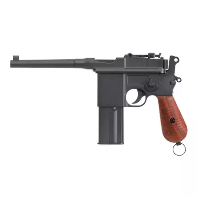 [Zestaw] Replika CO2 niemieckiego pistoletu M1932/M712 - Black [KWC] + Magazynek z miejscem na nabój CO2 do M712 [KWC]