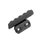 Offset Light/Optic Mount 45 degree - KeyMod - Mlock - Black [WADSN]