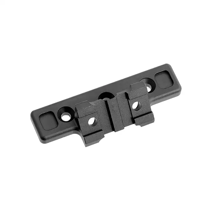 Szyna montażowa Offset 45 stopni - KeyMod - Mlock - Black [WADSN]