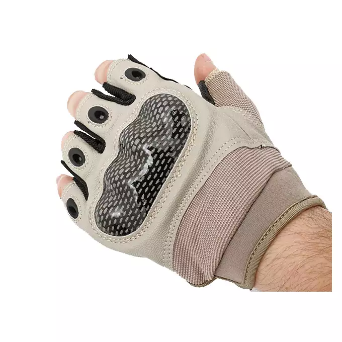 Military Combat Gloves mod. III (Size L) - Tan [8FIELDS]