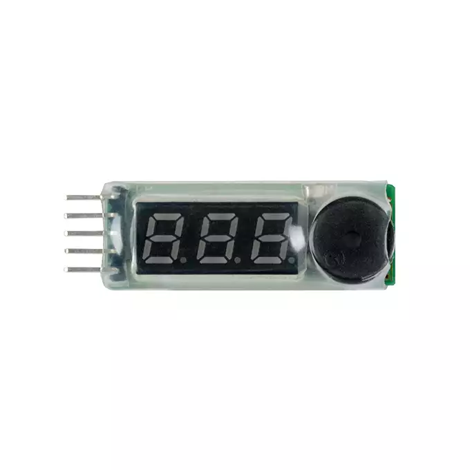 Security Alarm for LiPo batteries with digital display [IPower]