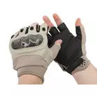 Military Combat Gloves mod. III (Size L) - Tan [8FIELDS]