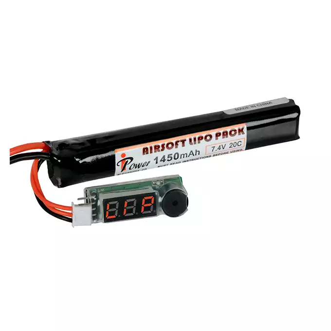 Security Alarm for LiPo batteries with digital display [IPower]