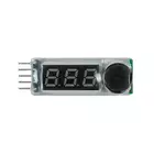 Security Alarm for LiPo batteries with digital display [IPower]