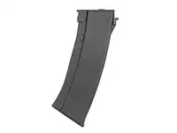 Polimerowy magazynek mid-cap na 150 kulek do AK74/AK105 - Black [S&T]
