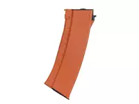 Polimerowy magazynek mid-cap na 150 kulek do AK74/AK105 - Orange [S&T]