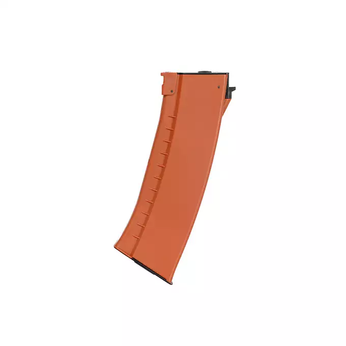 Polimerowy magazynek mid-cap na 150 kulek do AK74/AK105 - Orange [S&amp;T]