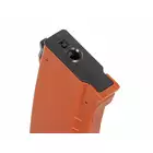 Polimerowy magazynek mid-cap na 150 kulek do AK74/AK105 - Orange [S&amp;T]