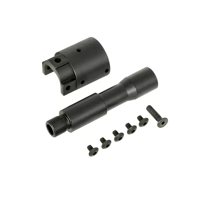 Przedłużenie Łoża Picatinny 5 cali do replik Scar-H - Black [Double Bell]
