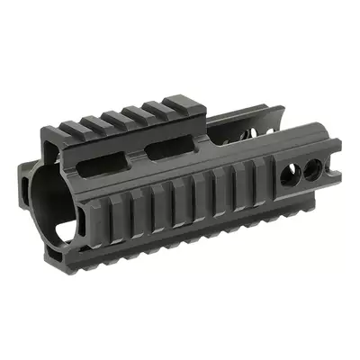 Przedłużenie Łoża Picatinny 5 cali do replik Scar-H - Black [Double Bell]