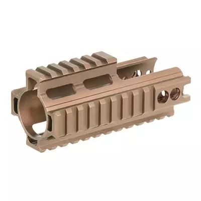 Przedłużenie Łoża Picatinny 5 cali do replik Scar-H - Tan [Double Bell]