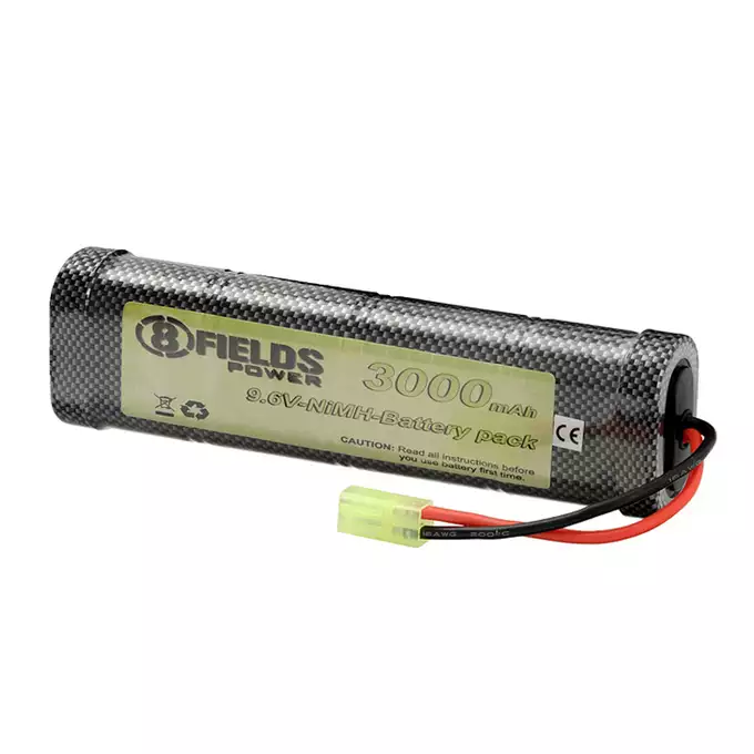 Akumulator NiMH 3000 mAh 9,6V - typ large [8FIELDS]