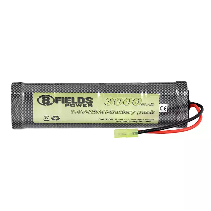 Akumulator NiMH 3000 mAh 9,6V - typ large [8FIELDS]