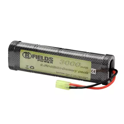 Akumulator NiMH 3000 mAh 9,6V - typ large [8FIELDS]