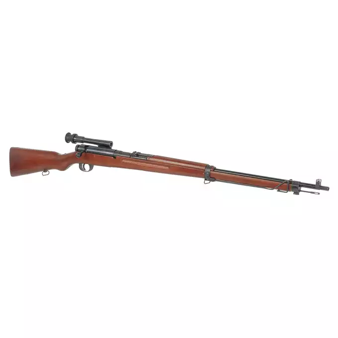 Type 97 bolt-action airsoft rifle - Real Wood [S&amp;T]