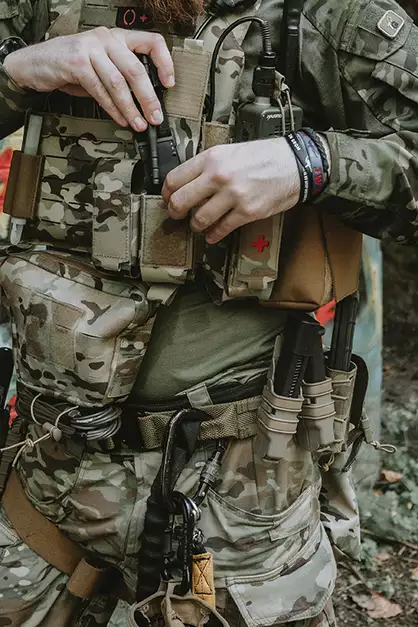 Komplet polimerowych ładownic na magazynki - Dark Earth [FMA]