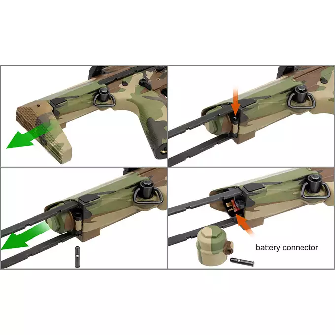 Noveske Space Invader Airsoft Pistol - Woodland [EMG]