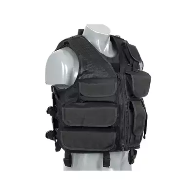 Kamizelka taktyczna TAC Assaulter - black [8FIELDS CLASSIC]