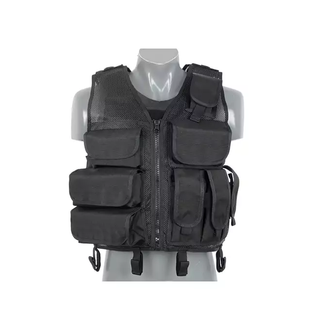 Tactical Vest TAC Assaulter - Black [8FIELDS CLASSIC]