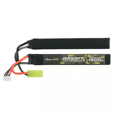 Batterie LiPo Gens Ace 25C 1500mAh 3S1P 11.1V mini Tamiya