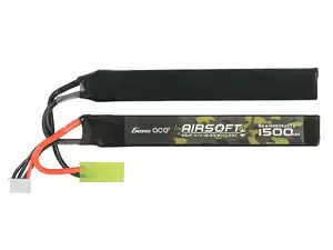 Gens Ace 25C 1500mAh 3S1P 11.1V Airsoft LiPo Battery mini Tamiya