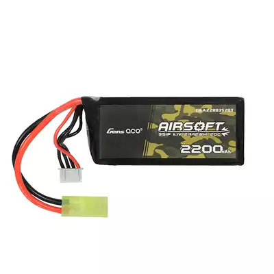 Akumulator airsoftowy 20C 2200mAh 3S1P 11.1V Lipo mini Tamiya