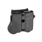 Polimerowa ładownica Amomax Per-fit na magazynki pistoletowe - Black [Amomax]