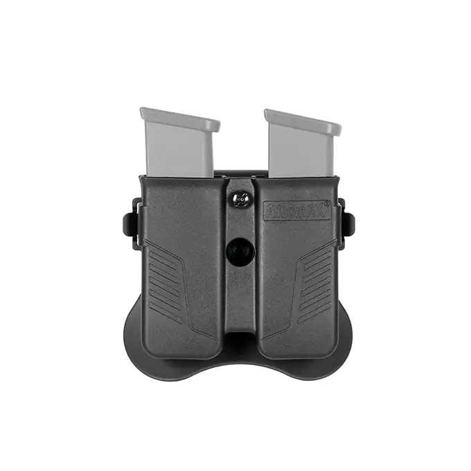 Polimerowa ładownica Amomax Per-fit na magazynki pistoletowe - Black [Amomax]
