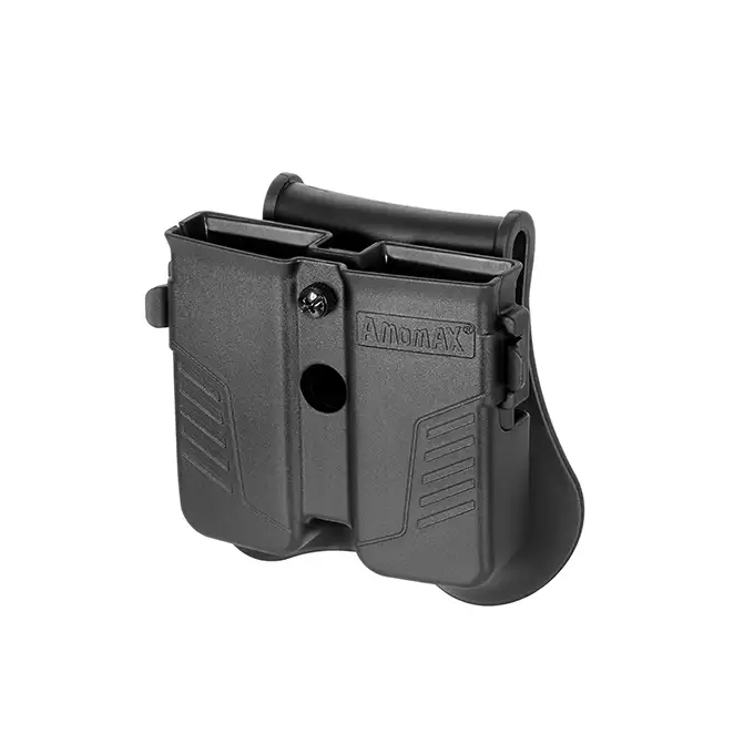 Polimerowa ładownica Amomax Per-fit na magazynki pistoletowe - Black [Amomax]