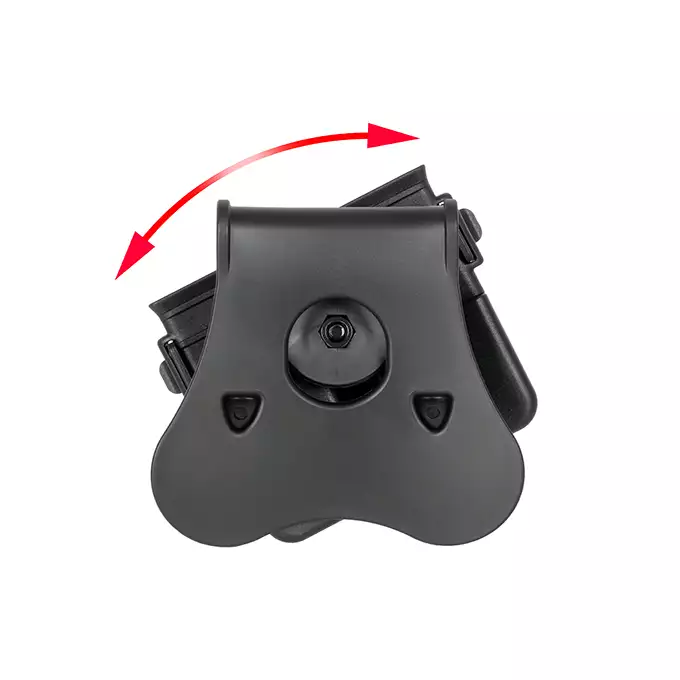 Polimerowa ładownica Amomax Per-fit na magazynki pistoletowe - Black [Amomax]