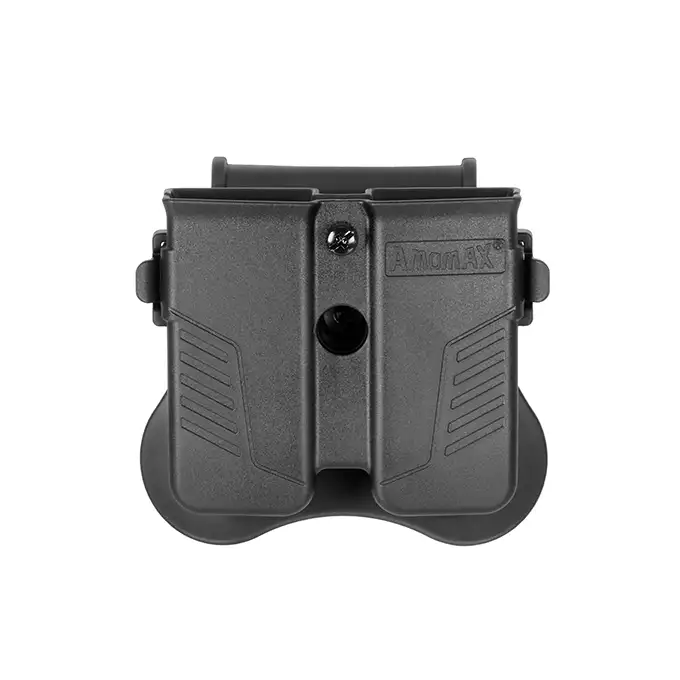 Polimerowa ładownica Amomax Per-fit na magazynki pistoletowe - Black [Amomax]