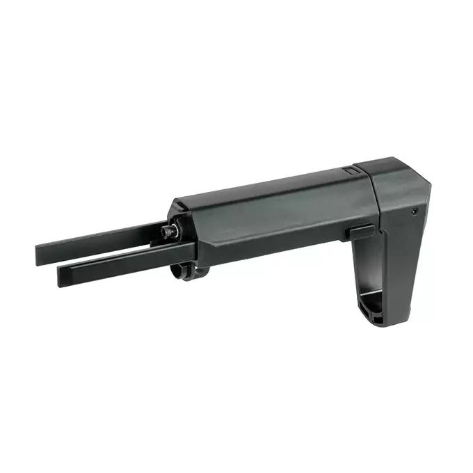 Telescopic PDW stock for AR15/M4 Rifle - Black [DE]