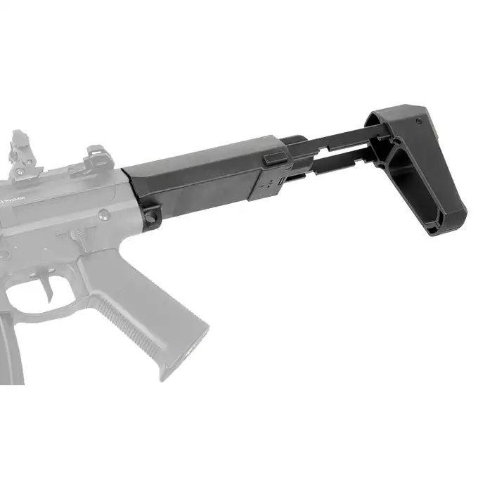 Telescopic PDW stock for AR15/M4 Rifle - Black [DE]
