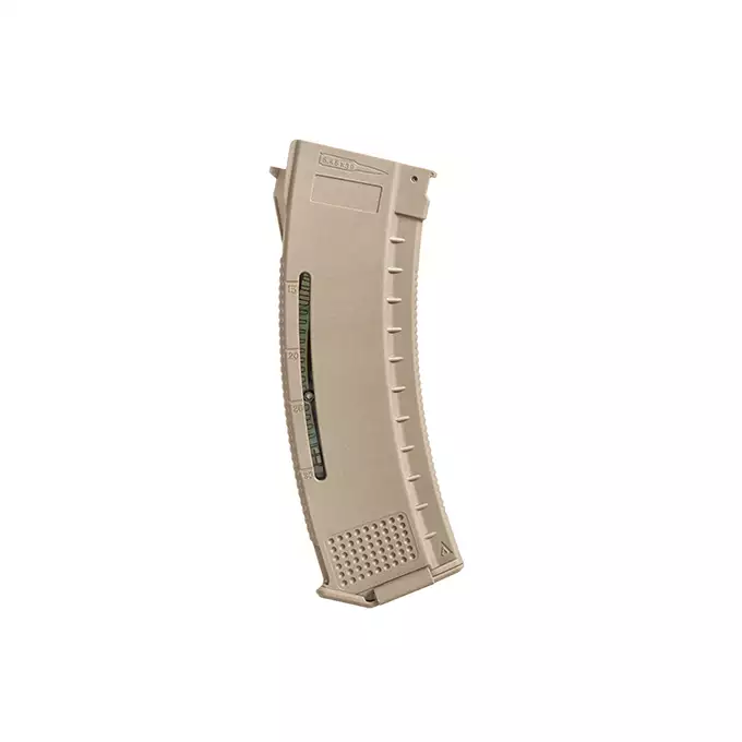 Magazynek o zmiennej pojemności 30/130 kulek MOD1 do AK74 - Tan [Arcturus]