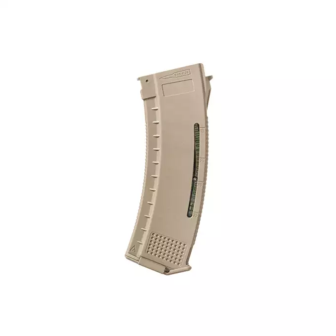 Magazynek o zmiennej pojemności 30/130 kulek MOD1 do AK74 - Tan [Arcturus]
