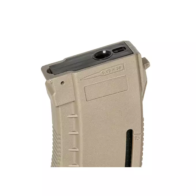 Magazynek o zmiennej pojemności 30/130 kulek MOD1 do AK74 - Tan [Arcturus]