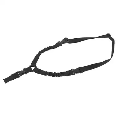 Wytrzymały pas nośny 1pkt Bungee - BLACK [CS]