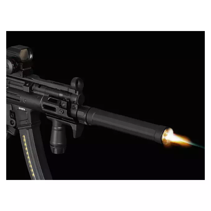 Tłumik podświetląjacy kulki QD SPITFIRE do MP5K, MP5 PDW [5KU]