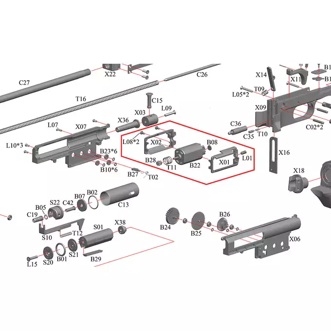 Short Motor for M1918 BAR [ST]